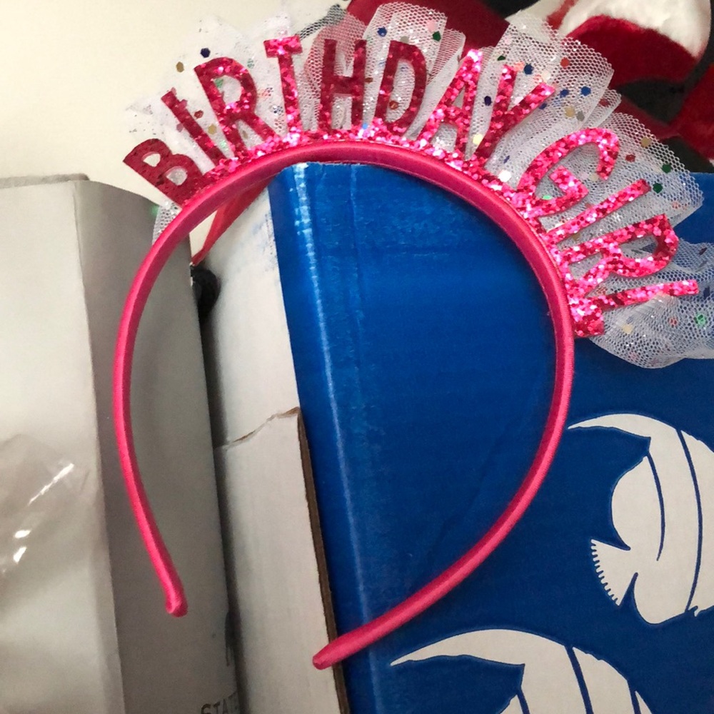 Birthday girl headband